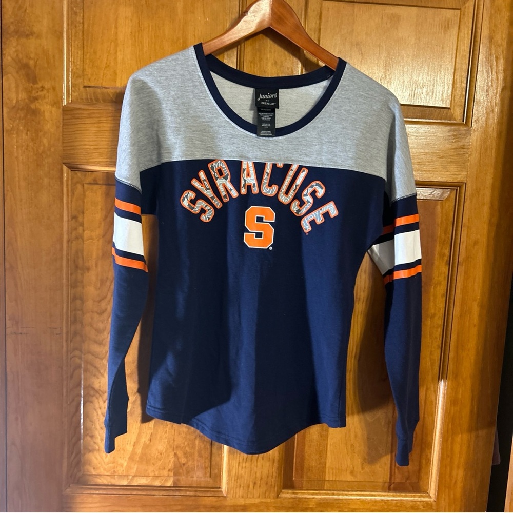Syracuse Women’s Juniors GEN2 L/S Shirt Sz Med -NWOTS GO CUSE
